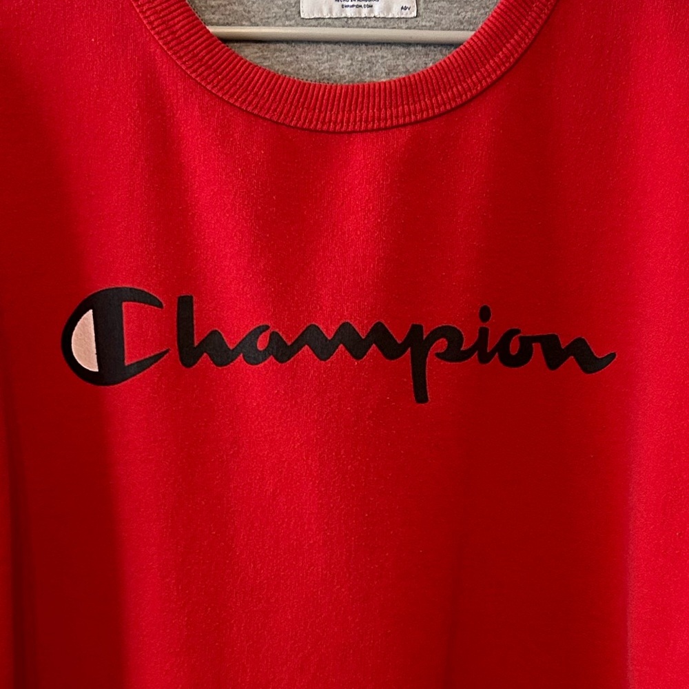 Champion Red Pullover